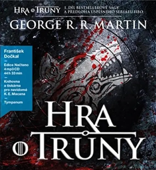 CD Hra o trůny (audiokniha) - George Raymond Richard Martin