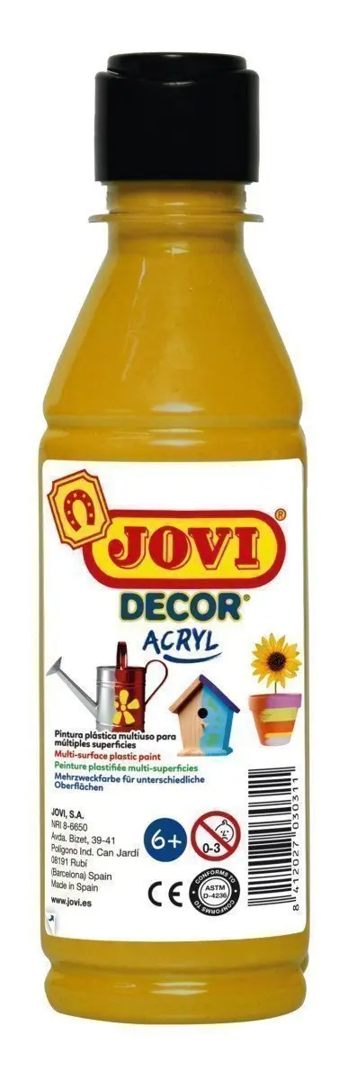 Akrylová barva DECOR AKRYL 250 ml - zlatá
