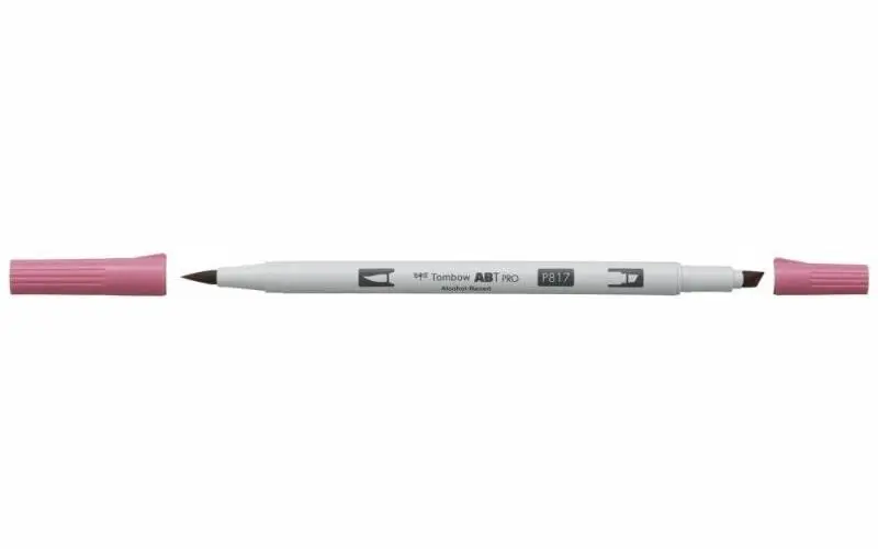 Tombow Oboustranný štětcový lihový fix ABT PRO - mauve