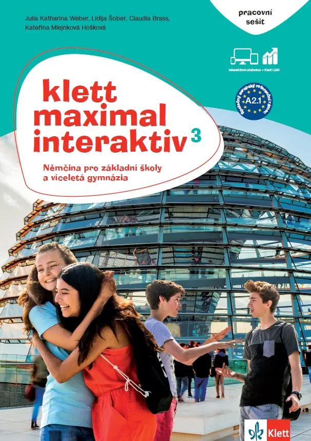 Klett Maximal interaktiv 3 (A2.1) – pracovní sešit (barevný) s kódem - Giorgio Motta