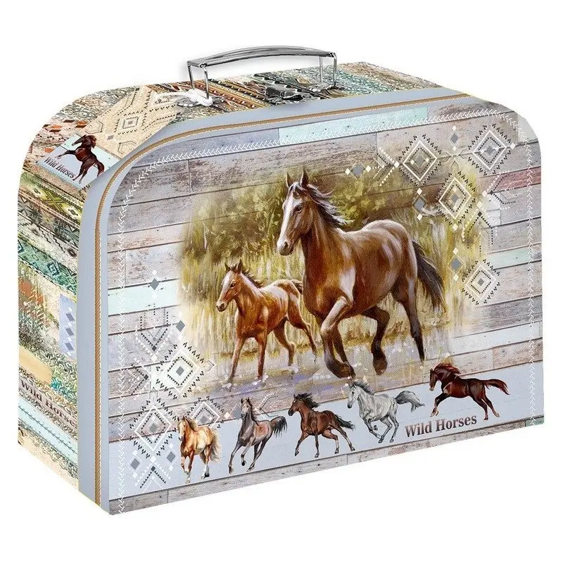 Školní kufřík vel. 35 Wild horses