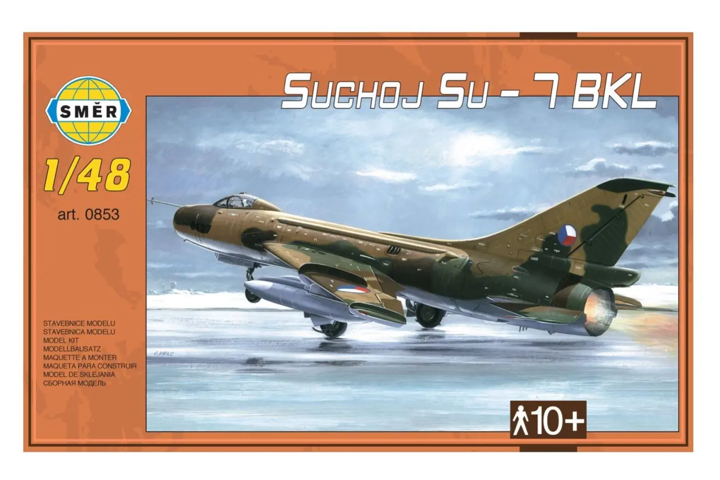 Směr Model Suchoj SU 7 BKL v krabici 35x22x:48