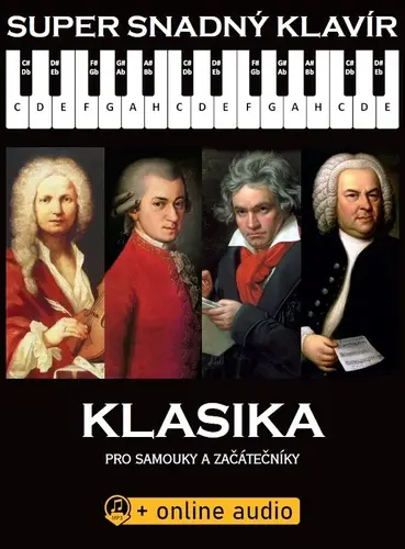 Super snadný klavír - Klasika pro samouky a začátečníky