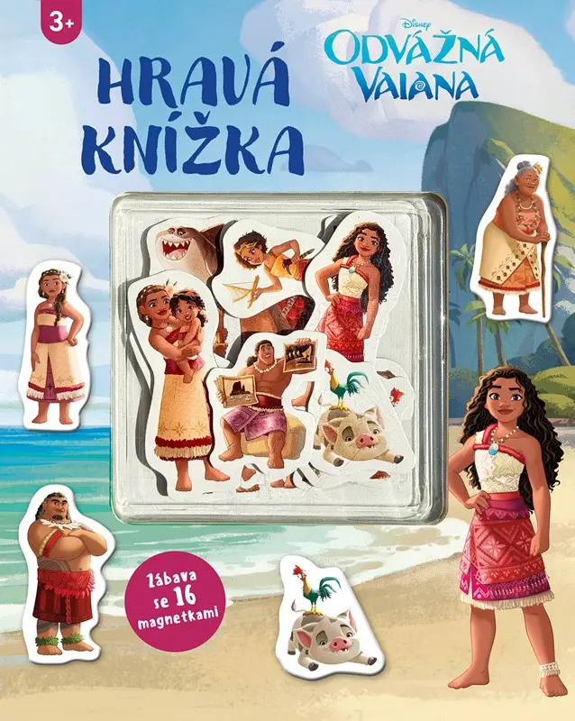 Odvážná Vaiana - Hravá knížka - kolektiv autorů