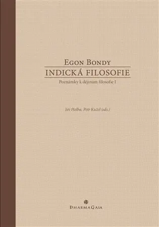 Indická filosofie - Egon Bondy