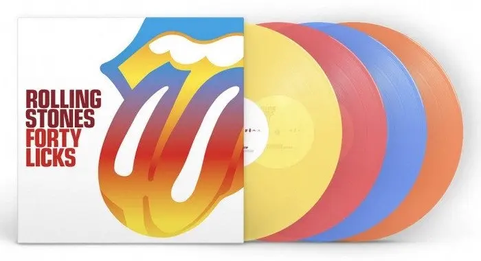4LP The Rolling Stones: Forty Licks (Colour Vinyl) - The Rolling Stones