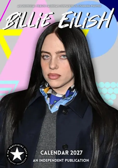 Nástěnný kalendář 2027: Billie Eilish (A3 29,7 x 42 cm)