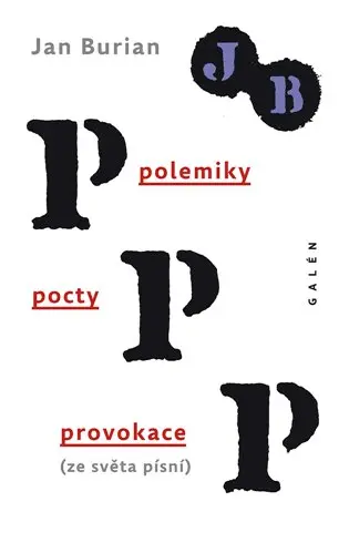 Polemiky, pocty, provokace (ze světa písní) - Jan Burian