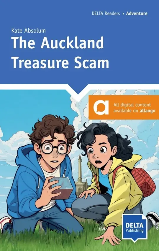 The Auckland Treasure Scam (B1) – Book + MP3 allango.net - Kate Absolum
