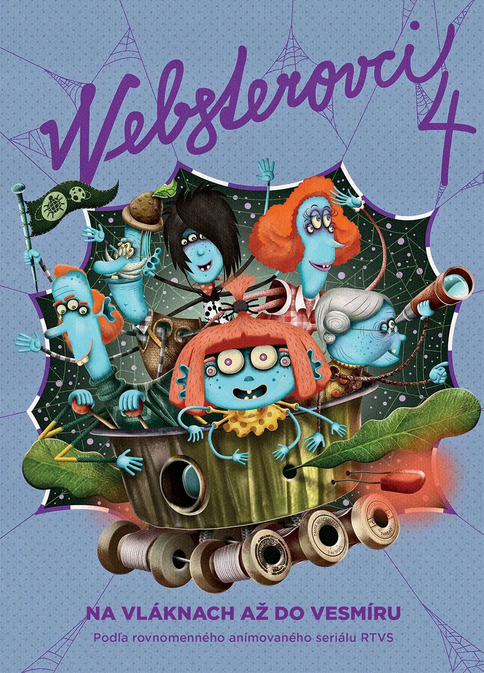 Websterovci 4 (Na vláknach až do vesmíru) - Katarína Kerekesová, Vanda Rozenbergová
