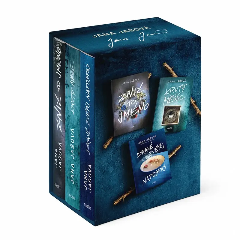 3× Jana Jašová BOX 1-3 (Znič to jméno, Krutý měsíc, Dravé zvěři napospas ) - Jana Jašová