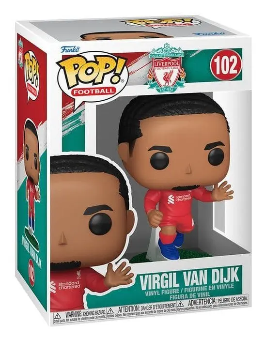 Funko POP Football: Liverpool - Virgil Van Dijk #102