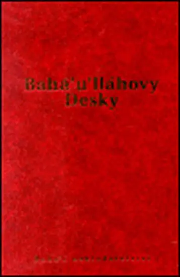 Bahá’u’lláhovy Desky
