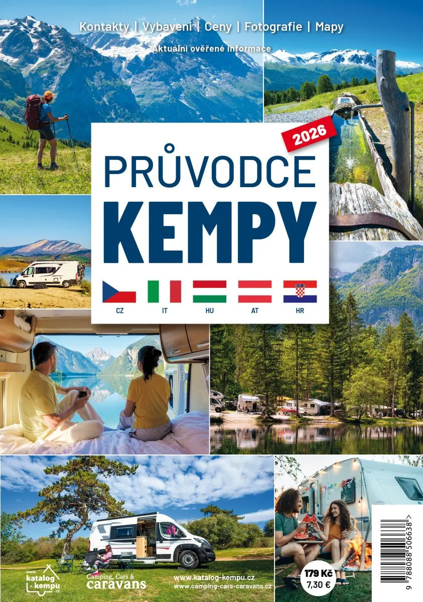 Průvodce kempy 2026