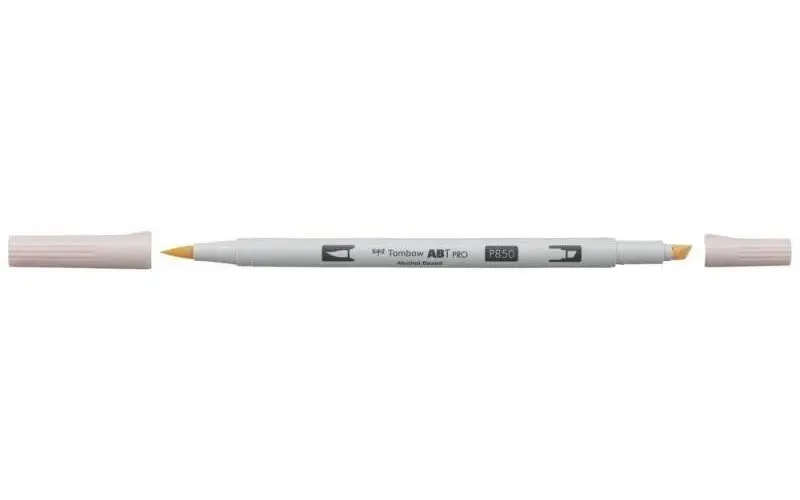 Tombow Oboustranný štětcový lihový fix ABT PRO - light apricot