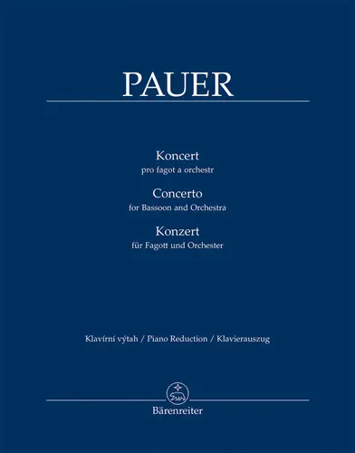 Koncert pro fagot a orchestr - Jiří Pauer