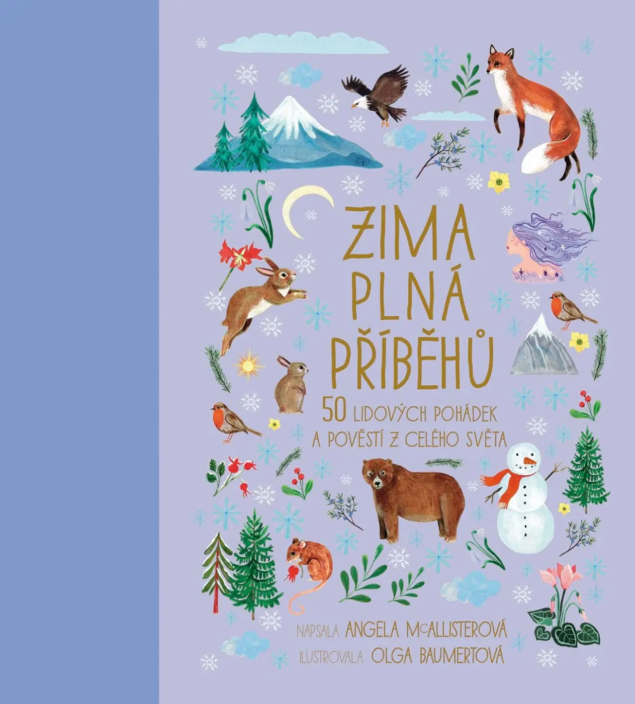 Zima plná příběhů - 50 lidových pohádek a pověstí z celého světa - Angela McAllisterová