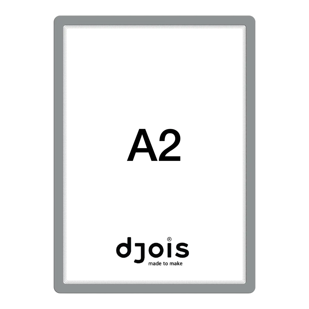 djois samolepicí rámeček - Magneto, A2, šedý, 1 ks