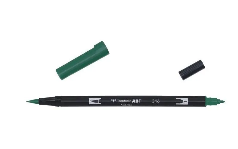 Tombow Oboustranný štětcový fix ABT - sea green