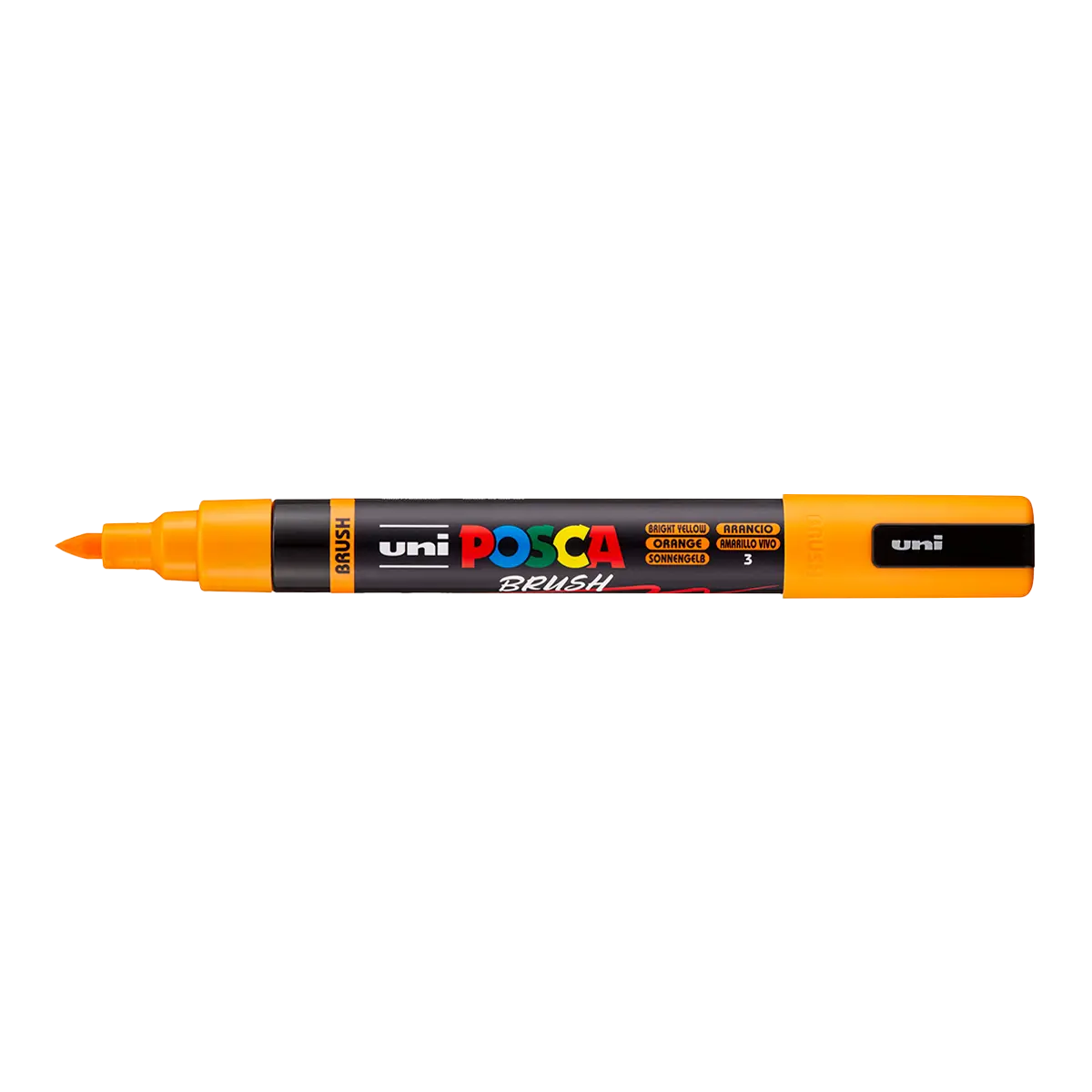 Posca popisovač PC-5BR, 1 - 4 mm, jasně žlutá (3)