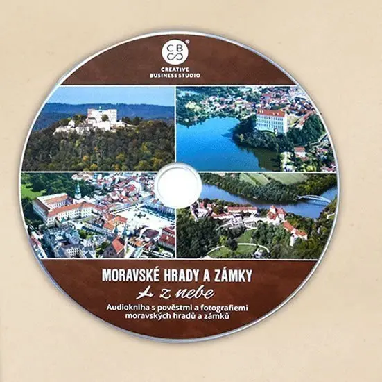 Moravské hrady a zámky z nebe - DVD - Milan Paprčka