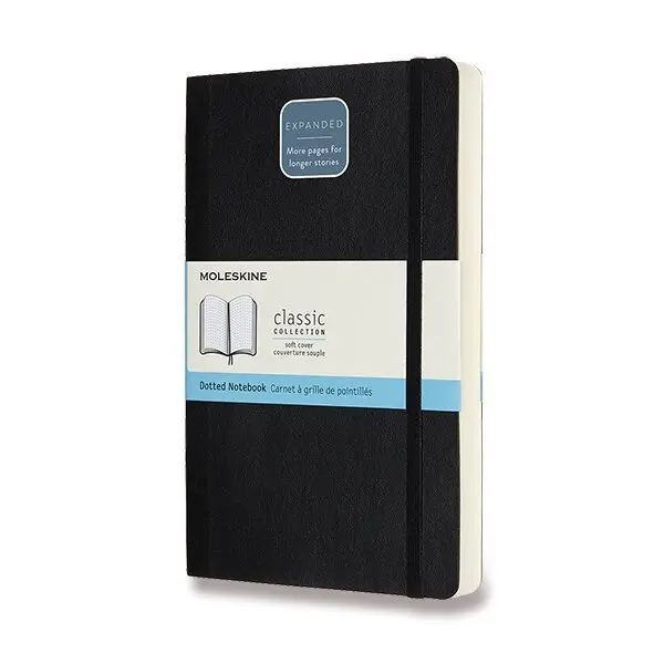 Moleskine – zápisník Expanded Soft