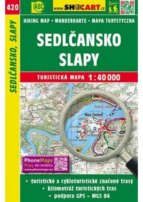 SC 420 Sedlčansko, Slapy 1:40 000