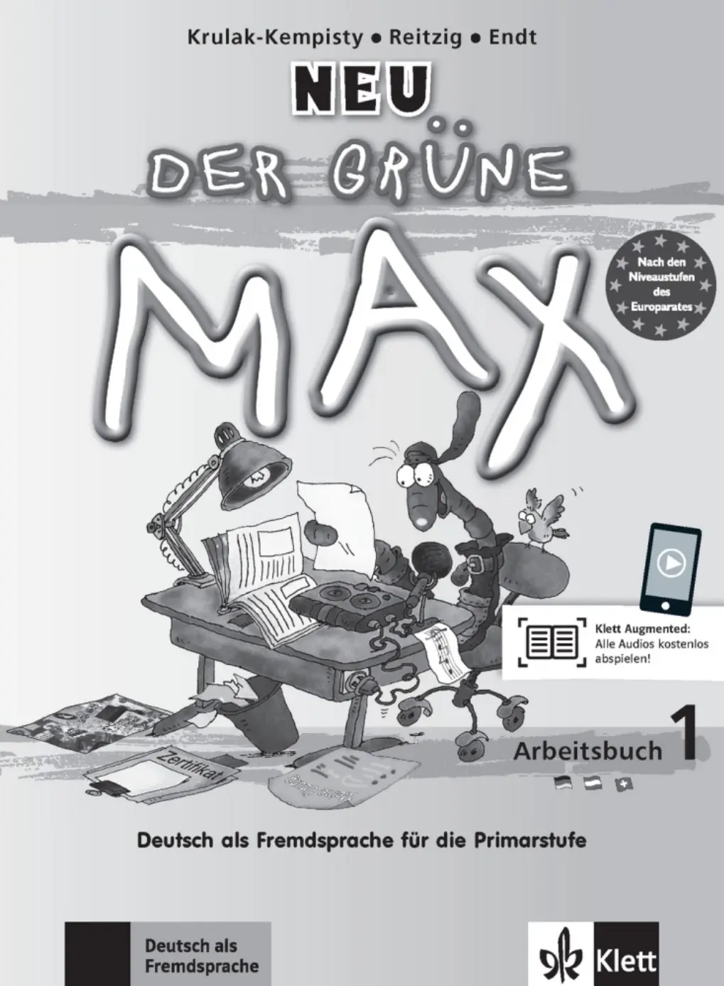 Der grüne Max neu 1 (A1) - Arbeitsbuch + MP3 allango.net - Elżbieta Krulak-Kempisty