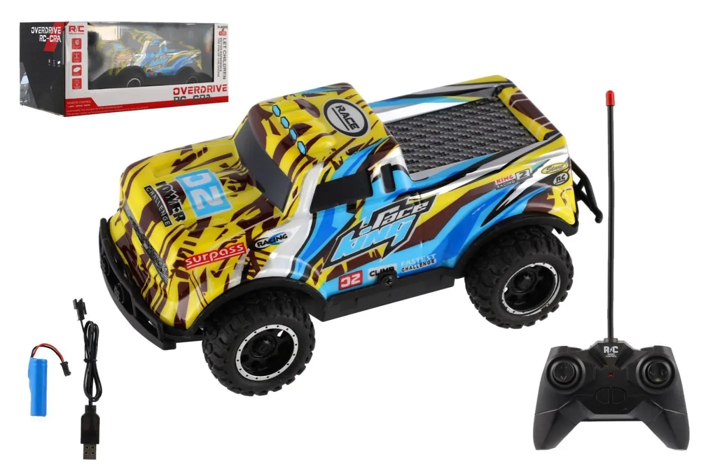 Auto RC Pick-up terénní dobíjecí
