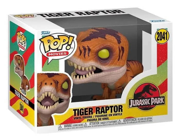 Funko POP Movies: Jurassic Park - Tiger Raptor #2041