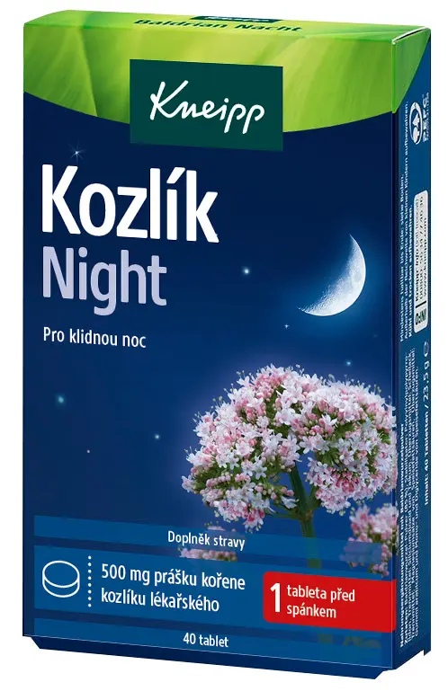 Kneipp Kozlík Night, 40 tbl, 40 tbl