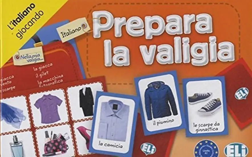 L´italiano giocando: Prepara la valigia