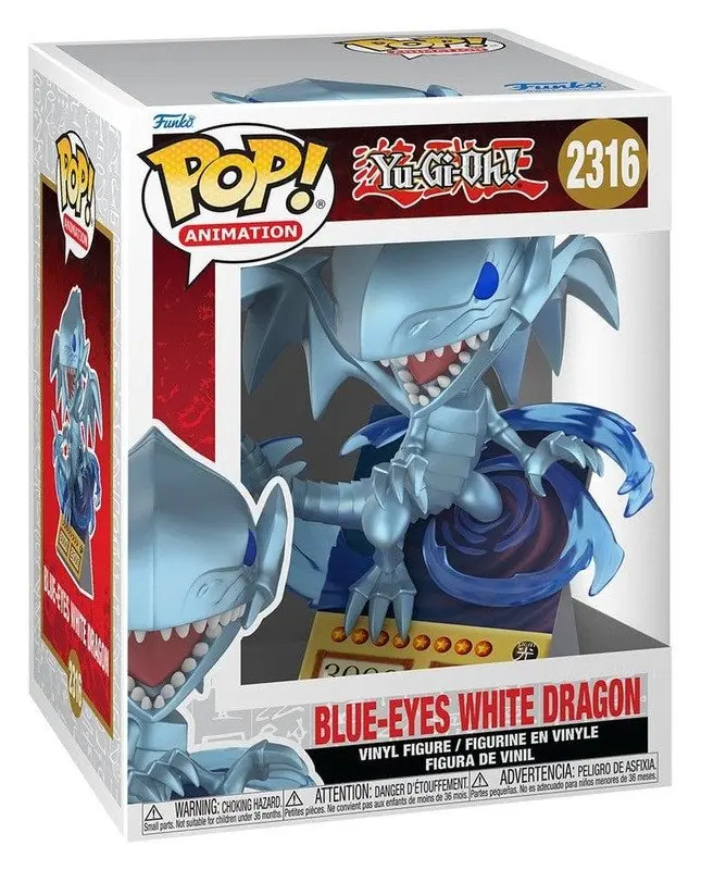 Funko POP Animation: Yu-Gi-Oh! - Blue-Eyes White Dragon #2316