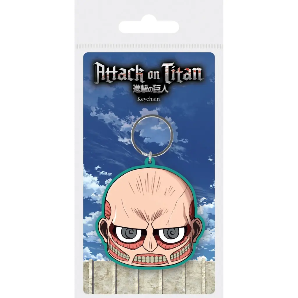 Attack on Titan gumová klíčenka – Kolosální Titán