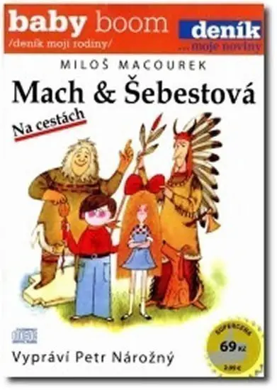 Mach a Šebestová na cestách - (audiokniha) - Miloš Macourek