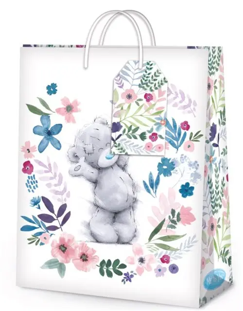 Dárková taška mini Me to You - Kytičky (11 × 6 × 13,5 cm) - Albi