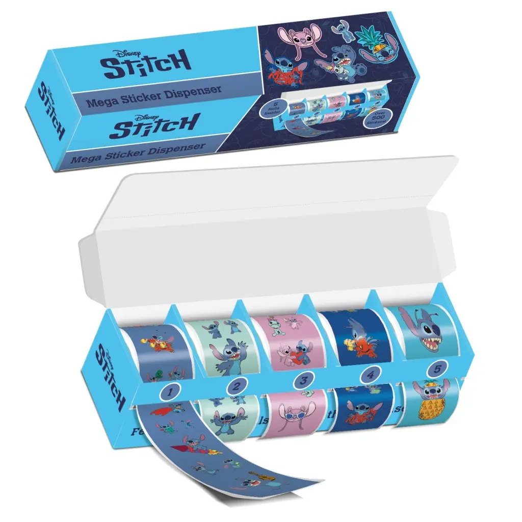 Set samolepek v páskách Lilo a Stitch - Pyramid