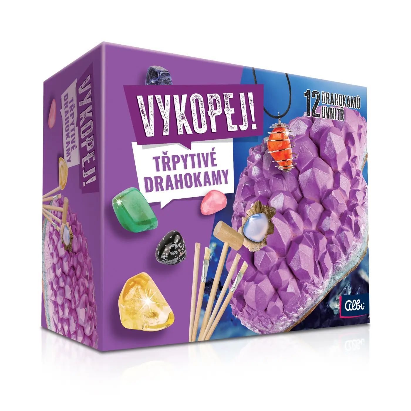 Vykopej! - Třpytivé drahokamy - Albi
