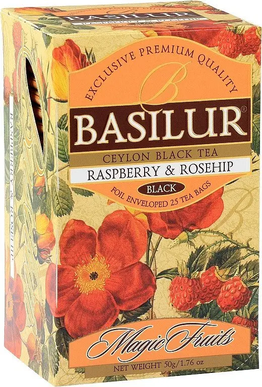 BASILUR Magic Raspberry & Rosehip přebal 25x2g