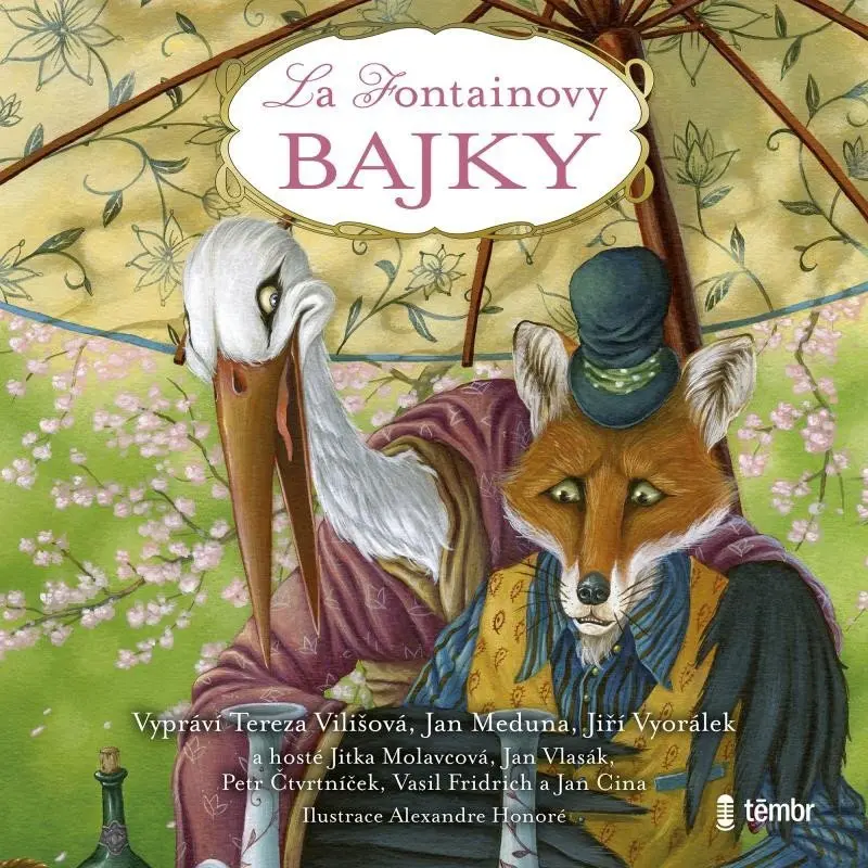 CD La Fontainovy bajky (audiokniha) - Jean de La Fontaine