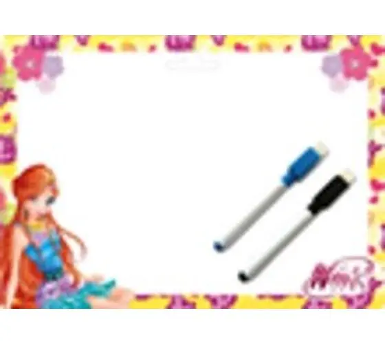 Winx Club fashion - Stíratelná tabulka A4