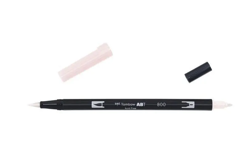 Tombow Oboustranný štětcový fix ABT - pale pink