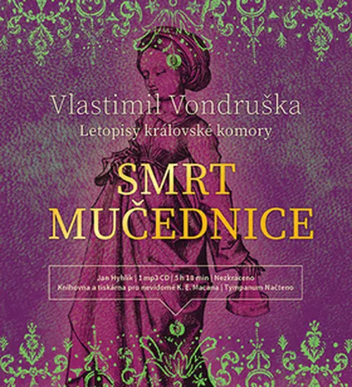 CD Smrt mučednice (čte Jan Hyhlík) (audiokniha) - Vlastimil Vondruška