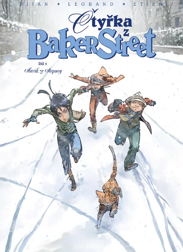 Čtyřka z Baker Street 3 - Slavík ze Stepney - Olivier Legrand
