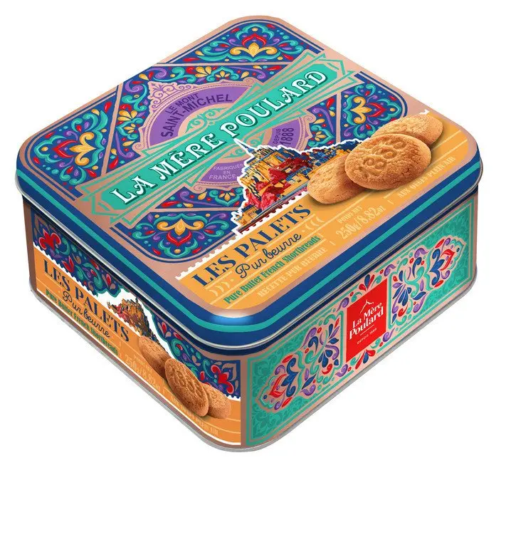 La Mére Poulard Mythique Pure Butter French Shortbread plech 250g