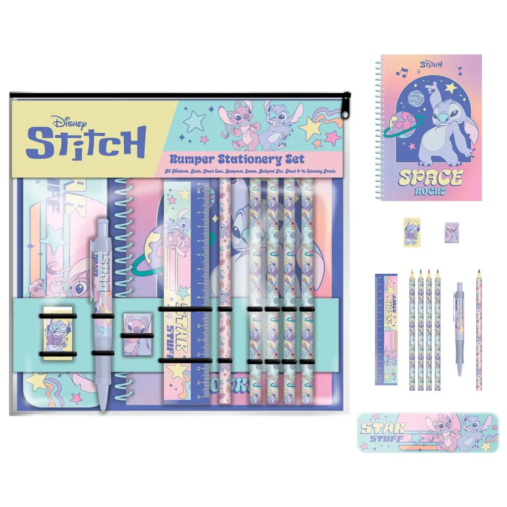 Lilo a Stitch školní set velký - Planetary DPL8 - Pyramid