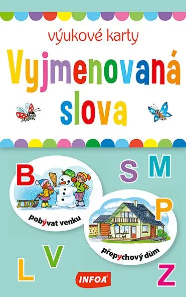 Výukové karty pro děti - Vyjmenovaná slova
