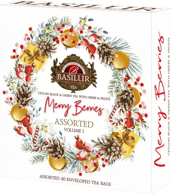 BASILUR Merry Berry Assorted Vol. I 40 sáčkov