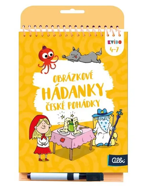 Albi Kvído - Obrázkové hádanky: České pohádky