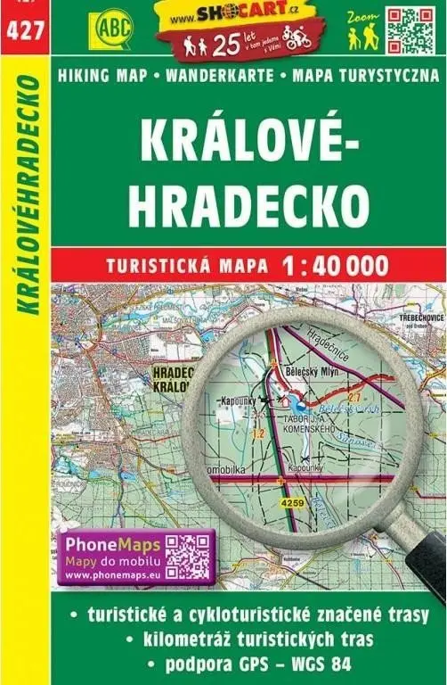 Královéhradecko 1:40.000